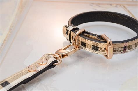 designer dog collars burberry|designer inspired dog collar.